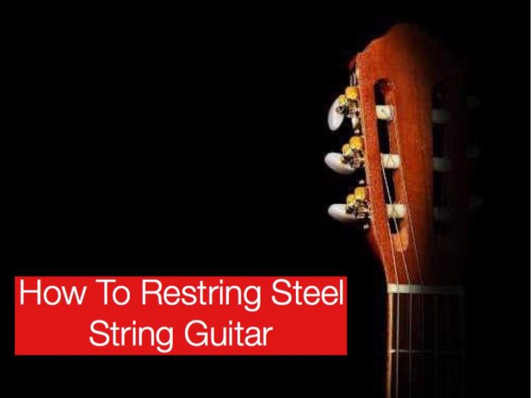How To Retsring Steel String Guitars