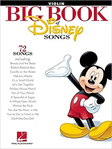 The Big Book of Disney Songs: Violin